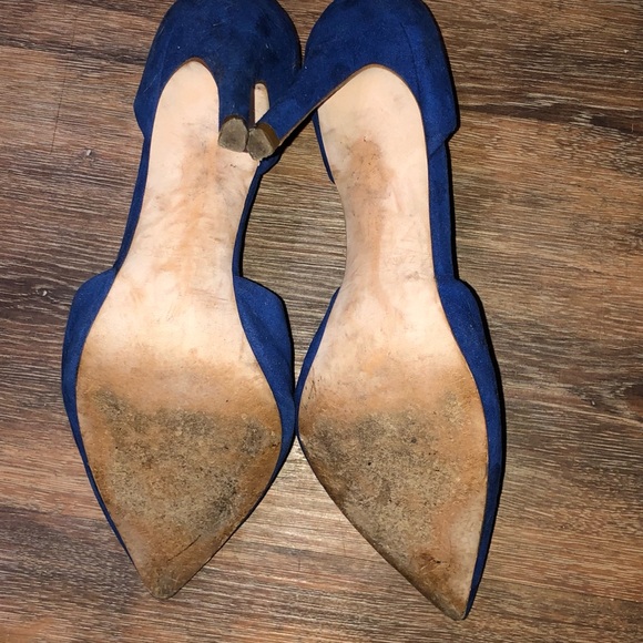 Zara Basic blue pointy toe heels Size 6 - Picture 8 of 11